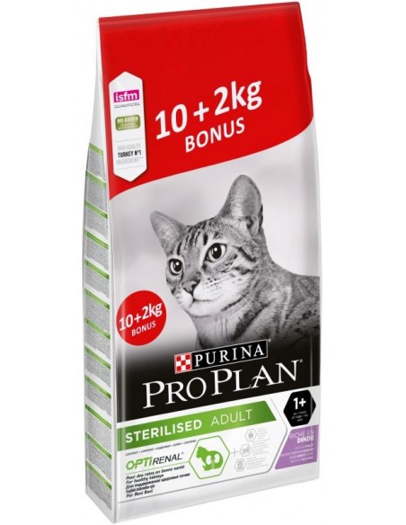 Pro Plan Gato Sterilised Peru 10+2 Kg