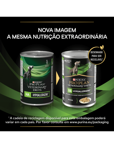 Pro Plan Cão VD HA Hypoalergenico Húmido