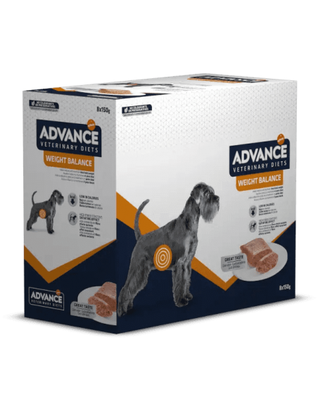 Caixa Advance Cão VD Weiht Balance Húmido