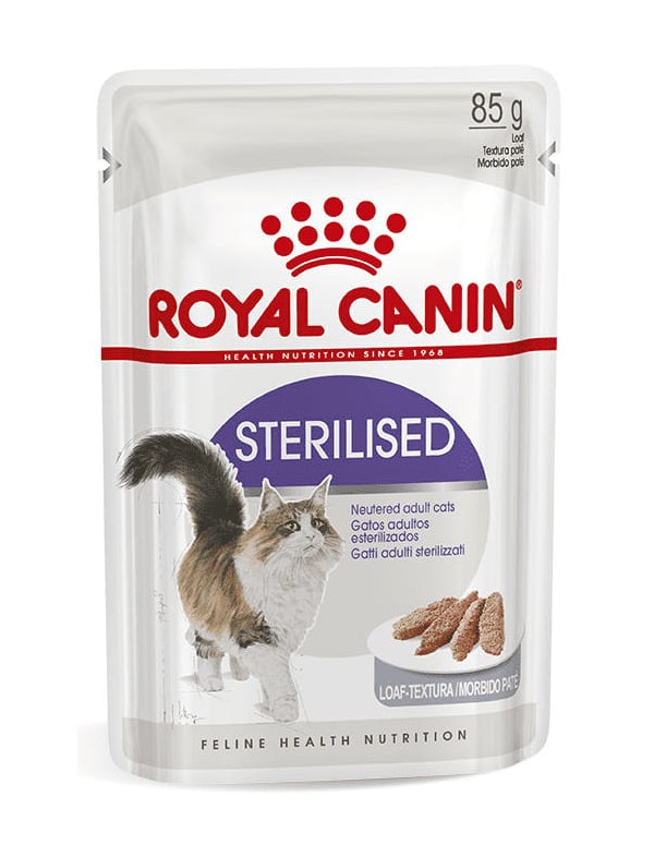 Saqueta Royal Canin Sterilised Saquetas Loaf (Pate)