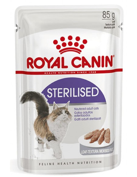 Saqueta Royal Canin Sterilised Saquetas Loaf (Pate)