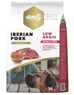 Amity Super Premium Adulto Iberian Pork (Low Grain) 14 Kg