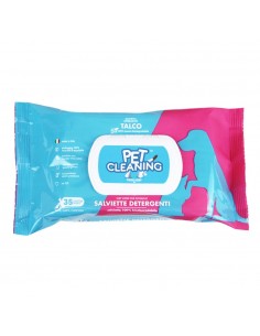 Toalhetes Húmidos "PET CLEANING" Talco - (Emb. c/ 35)