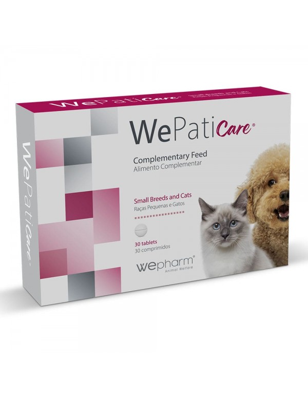 WePatic Care Cão Pequeno / Gatos 30 Comp.