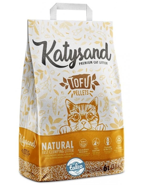 Litter Katysand Tofu Talco 3.8 Kg (6L)