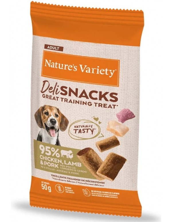 Nature's Variety Deli snacks para cão...