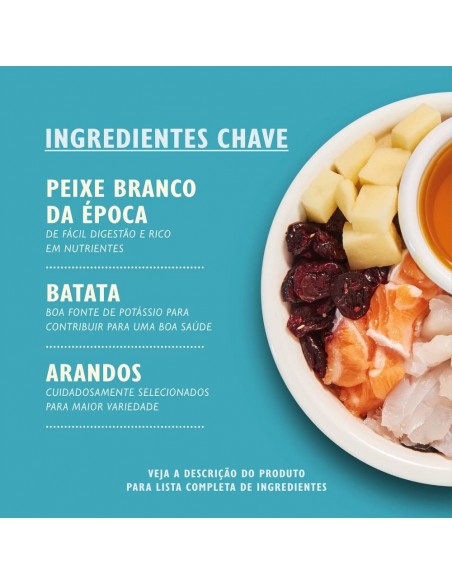 LILY`S KITCHEN® Gato Peixe Branco e Salmão