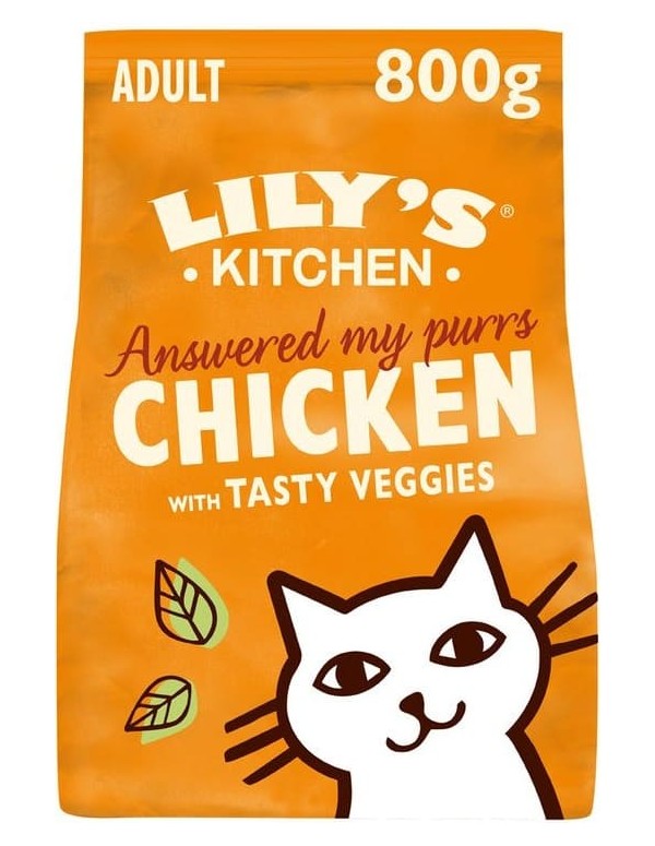 LILY`S KITCHEN® Gato com frango e legumes 800 Gr