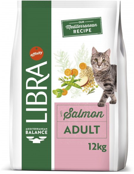 Libra Gato Adulto Salmão 12 Kg