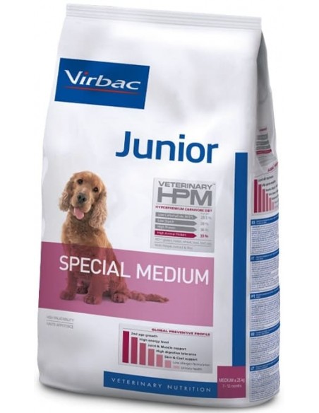 Virbac Cão HPM Junior Medio