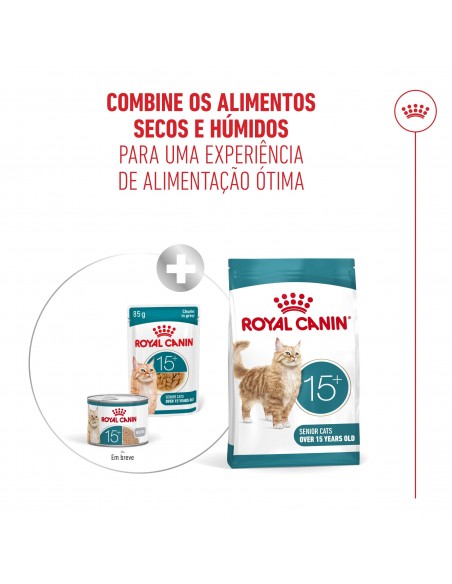 Royal Canin Gato Senior 15+  Saquetas (Molho)