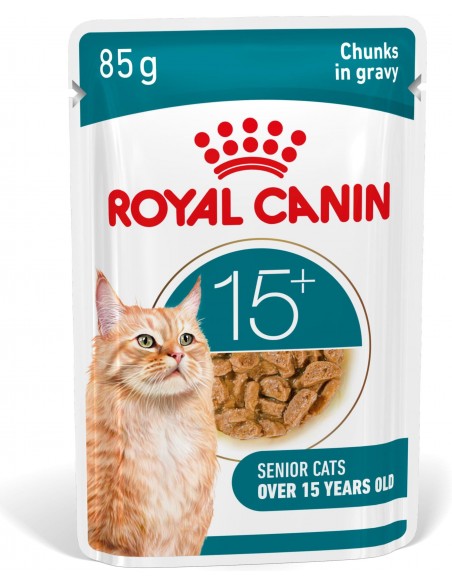 Royal Canin Gato Senior 15+  Saquetas (Molho)