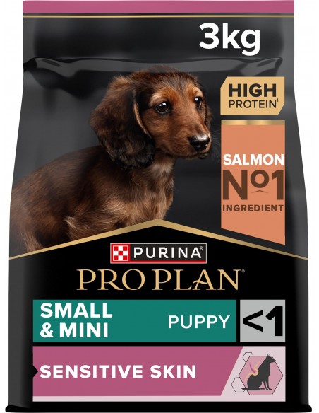 Pro Plan Cão Puppy Small e Mini Sensitive Skin