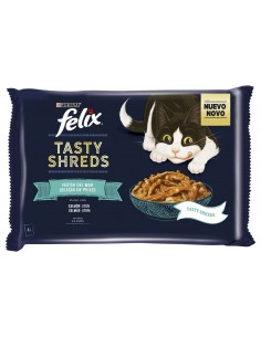 FELIX Saquetas Tasty Shreds Seleção do Mar
