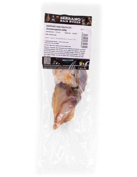 Osso de Presunto Serrano Cães Medios/Pequenos
