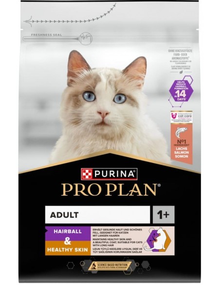 Pro Plan Gato Hairball e Healthy Skin