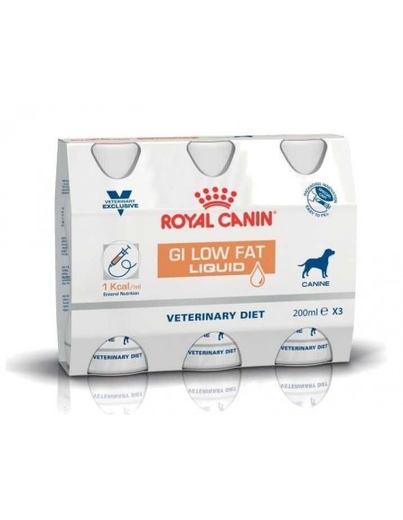 Royal Canin Gastrointestinal Low Fat Liquid 3X200 ML