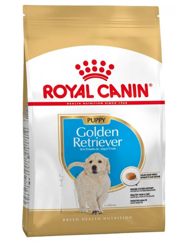 Embalagem Royal Canin Cão Golden Retriever Puppy