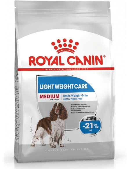 Embalagem Royal Canin Cão Médio Light