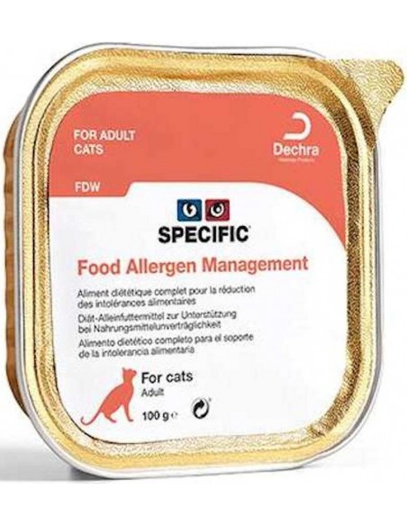 Specific VD FDW Food Allergy Management Alimento Humido Gato