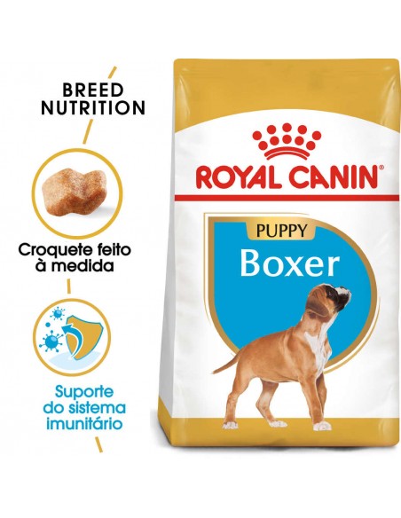 Beneficios Royal Canin Cão Boxer Puppy