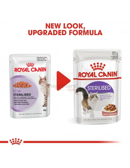 Royal Canin Sterilised Alimento Húmido Gato Saquetas (Molho)